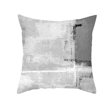 Federe Cuscini Divano 45X45,Fodera Per Cuscino Stampata Ad Acquerello Astratto Geometrico, Gettare Fodere Per Cuscini, Cuscino Per Divano Auto, Set Di 4 Articoli Per La Decorazione Della Casa, Grigio