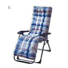 Sdraio da spiaggia Cuscini 170x53cm esterna impermeabile ispessito grande cuscino stampato Foglia Sedia a dondolo reclinabile rilievo resistente ai raggi UV for la corsa for le vacanze Interni Esterni