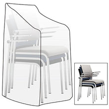 WOLTU® GZ1198tp Copertura per Sedie Mobili da Giardino Telo di Coperture Cover Protezione Interni Esterni PE