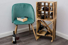 'Portabottiglie per vino di legno "ringrossi 50 x 40 x 27 cm