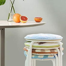 1 cuscino quadrato per sedie, decorativo, in cotone e lino, per il giardino, la casa.