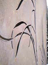 Zen Man 031477-6C - Parete in acciaio Corten da giardino, 2 mm, antiruggine, 20 kg, larghezza 75 x altezza 180 cm