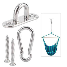 ffu Fibbia Altalena in Acciaio Inox, Accessori per Ammache A Gancio Fisso