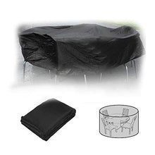 Changor, copertura per mobili, 200 x 94 cm, impermeabile, 210d tessuto Oxford, colore: nero