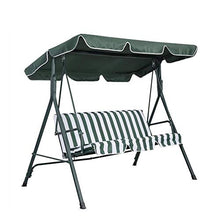 Yoyoo - Copertura di ricambio per dondolo da giardino a 3 posti, per giardino, patio, veranda, cortile