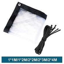 zhoufeng Telone Impermeabile Trasparente Film telone baldacchino Uccello di Prova del Parabrezza Succulente Garden PE Raincoat Strumento Panno Isolante Shed antigelo (Colore : 2X3m)