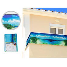 WYYUE Balcone Protezione della Privacy Schermo Resistente alle intemperie Protezione da Raggi Recinzione Copertura per Balcone Polyester per Giardino Esterni Balconi,90 * 300cm