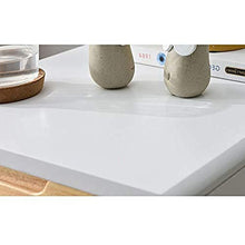 Comodini Nordic massello di Stile Giapponese Semplice Legno di Gomma da Letto Piccolo gabinetto (Color : B)
