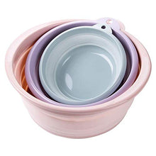 Portable lavaggio multifunzionale Round Up Bowl Container bacino di frutta portatile silicone Washtub bambino Lavabo piegante Lavabo Benna da bagno Accessori for cucina domestica esterna Viaggi Camp Z