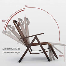 WUTONG Summer Rattan Cool Relax Chair Camping Festival Pesca in Giardino Beach BBQs Chair Lunch Rest Chair Tessuto Idrorepellente e Traspirante