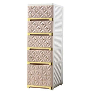 BUDBYU Armadio a Lato Stretto, Armadio con Cucitura in plastica Tipo cassetto Armadio da Bagno Armadio da Cucina Stretto ripiano per Risparmiare Spazio