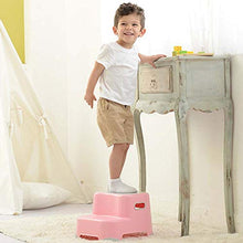 Tastak Sgabello in plastica for bambini, sgabello for laminazione a mano, bagno bagno antiscivolo sgabello sgabello a pedale, maniglia portatile modello cartone animato protezione ambientale materiale