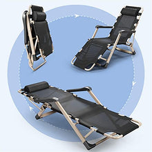 JFFFFWI Sedia Pieghevole Zero Gravity Lettino Prendisole Lettino Pieghevole Portatile Sedia reclinabile da Ufficio Regolabile Sedia reclinabile da Giardino Beach Garden Patio Relaxer Chair
