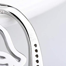 Baoxiaohed Collana in Argento Sterling, 925 Sterling Argento Stile Moda Madre Cuore Collana Doppio Cavallo Testa, Adatto per La Festa della Mamma, Regali di Anniversario E Regali di Compleanno
