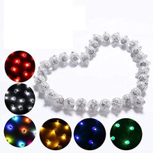 ARTFFEL Vola 10pcs Rotonda LED Sfera Chiara Tumbler Balloon luci Luminoso Lampade for Lanterna di Carta di Natale Wedding Party Decoration (Luce Gialla) .Compleanno