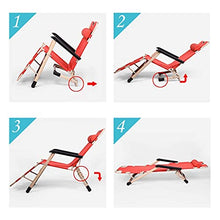 Sywlwxkq Lettini da Spiaggia Sdraio reclinabili, sedie Pieghevoli Resistenti a gravità Zero, Sedia reclinabile, Larghezza Super 66 cm, Sdraio da Giardino Patio Esterno, Patio da Spiaggia gi
