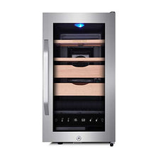 XJBHRB Armadio per Sigari Elettronico, Risparmio Energetico, Scatola per Sigari di Grande capacità Set, 2 Ripiani in Legno + 2 Cassetto