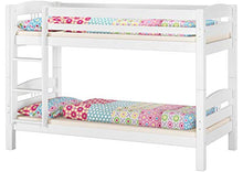 Erst-Holz Chic Letto a Castello 90x200 per Bambini in Pino Bianco divisibile con doghe rigide 60.10-09W