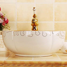 Jgophu Appendiabiti da bagno, stile europeo, stile vintage, in ceramica, con motivo di peonia