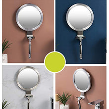 TOPBATHY specchi Doccia antiappannamento Ventosa Pugno Specchio per Uso Domestico Specchio da Barba Specchio da Trucco per gabinetto Bagno Bagno