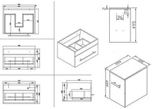Set di mobili da bagno Fortuna bianco lucido