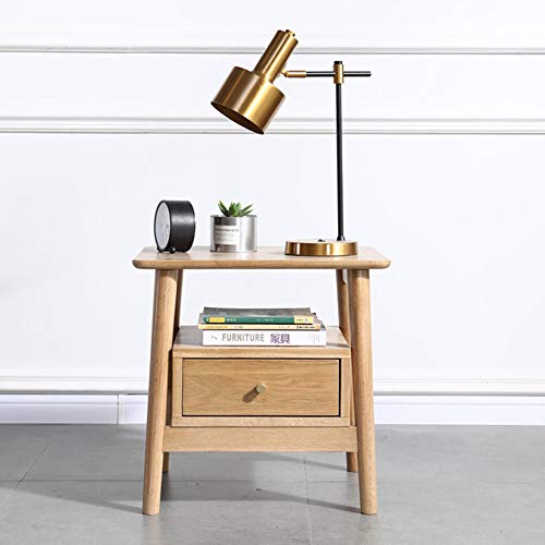 Camere Da Comodino in Rovere Bianco Moderno, Armadio Da Letto Comodino Camera Da Letto, Armadio Da Camera Da Letto, Tavolino in Legno, Tavolino Da Caffè Piccola Console