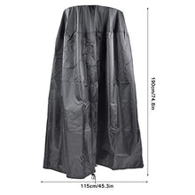 SALUTUYA Antipolvere Impermeabile Leggero Resistente Antipolvere Copertura di Protezione Impermeabile con Cerniera Altalena Copertura Impermeabile Robusto Z per Mobili da Esterno