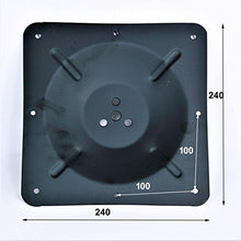Base tavolo, 72 cm, telaio tavolo, telaio in acciaio inossidabile, piede piazza, "Bochum""