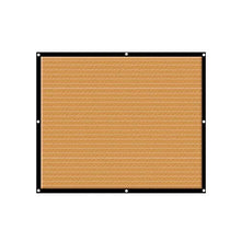 BYWWANG Resistente Protezione Solare Traspirante Retina per Ombra, Protezione Solare Esterna per Balcone da Giardino Beige