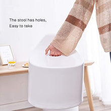 H-M-Shelf Casa Bagno Sgabello Antiscivolo Sgabello da Bagno Sgabello da Bagno Piccola Panca Soggiorno Sgabello Basso Sgabello Cambio Sgabello 32x35x36cm