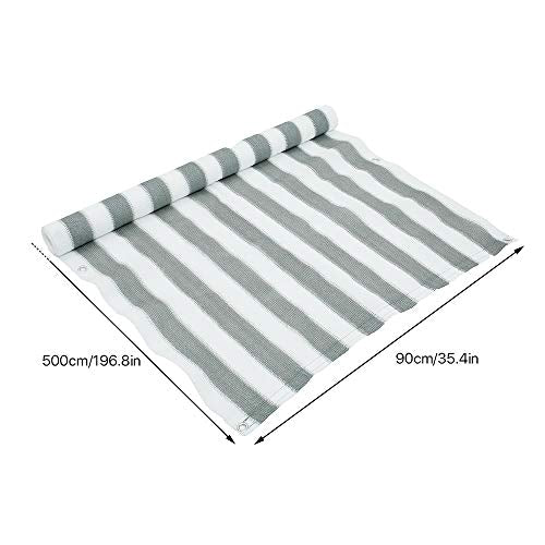 Copertura Balcone 120x180cm - Impermeabile, Antivento, UV 98%, Con Corda E Fascette - Foto 8