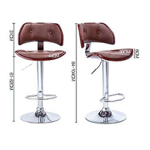 Yxsd Bar Sedia di Modo seggiovia Retro Europeo Bar Sedia Girevole Sedia Sgabello Creativo Bar (Color : Brown)