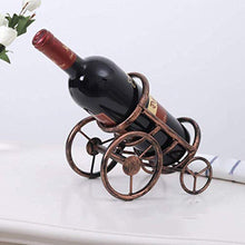 LHQ-HQ Vino Decorazioni Arte Artigianato Triciclo espositore in Ferro battuto Stare Soggiorno Decorazione della casa Wine Rack 7
