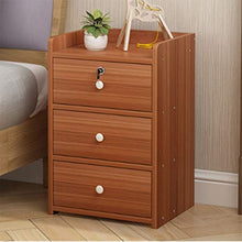Comodino Moderno Semplice Offerta Speciale Armadietto Economico con Serratura Camera da Letto Semplice Piccolo Armadio FANJIANI