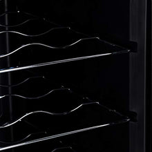 IKOHS WINECOOLER S - Cantinetta da 8 bottiglie, 23 l, 60 W, luce LED, display digitale, 3 ripiani, doppio isolamento, zone di temperatura da 8 a 18 gradi, ripiani in acciaio inox