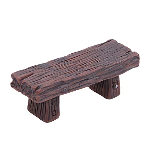 Kaned Garden Bonsai - Panchina in miniatura per giardino, decorazione paesaggistica