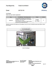 Kronenburg, amaca multipla, 210 x 150 cm, capacità di carico fino a 300 kg, certificazione TÜV SÜD, colore verde