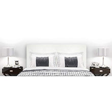 P17 | Testiera in Ecopelle | Rombo | 160X60 | (Bianco)