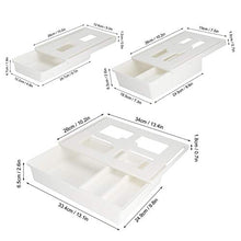 Forniture per il miglioramento dell'ufficio domestico del contenitore di immagazzinaggio dell'organizzatore del cassetto dell'organizzatore del cassetto dell'armadio della scatola del cassetto (M)