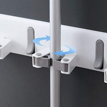 ZXCASDF Carta Fixing Spazzola Punzone Libera Mop Domestico Cremagliera Mop della Clip WC Cornice Fissa Gancio Mop Arazzo Igienica Anti-Skid Cremagliera Mop Impermeabile