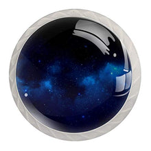 notte stellata 4 PCS Pomelli per Porta, Pomolo per Mobile, Pomelli per Mobili con Viti, Maniglia per Armadietto, Pomelli per Porta, Pomelli per Cassetti per Porta, Armadio, Cassetto e Credenza