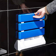 Accessori da bagno - Bianco ABS antiscivolo bagno privato vasca Sedia a parete sgabello pieghevole anziani / donne in gravidanza / Modifica disabili Scarpe Sgabello balneazione sicura sedia della sede