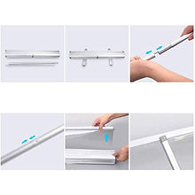 WLHER Striscione a Rullo Trasparente per starnuti da Pavimento, Protezione da starnuti, Protezione Contro germi, Schermo Trasparente 800 mm x 2000 mm