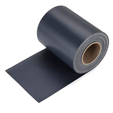Kinlo - Pellicola frangivista per recinzione, 35 m x 19 cm, in PVC, protezione antivento 450 g/m², colore nero, con 20 clip di fissaggio