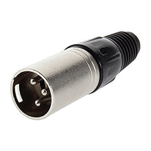 SaySure - 1Pc Type Mic Microphone XLR Male 3-Pin Audio Cable Connector