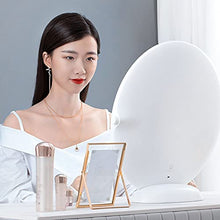 Specchio per Il Trucco a LED con Luce, Desktop Home Grande Specchio Trucco, Regalo Buono per Tavolo, Bagno, Viaggi