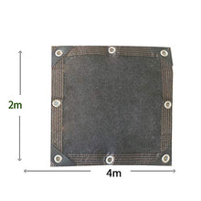 PENGDDP Ombra Rete ombreggiante Rete ombreggiante Telo Telo Coprente Alto Tasso di ombreggiatura Ombreggiante Rete per schermi Telo Coprente Blu(2x4m)-Blu 2x4m