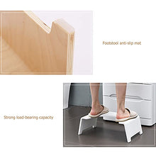 Sgabello da toilette accovacciato, sgabello da bagno antiscivolo resistente all'usura, alleviare la stitichezza, bambini, donne incinte, forniture ausiliarie per sgabello da toilette per anziani