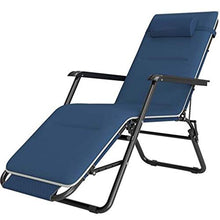 WZDD Sedia Sdraio Pieghevole, Sedia Gravity gravità Zero Sdraio da Giardino, Poltrona Relax Pieghevole Reclinabile - per Mare Spiaggia Esterno Piscina