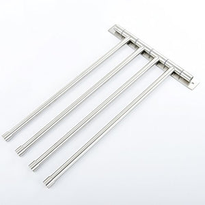 MBYW Portasciugamani Moderno Minimalista Portasciugamani Elegante per Il Bagno di Moda Portasciugamani da Bagno Mobile in Acciaio Inox 304 Girevole, Regolabile in Base all'impugnatura